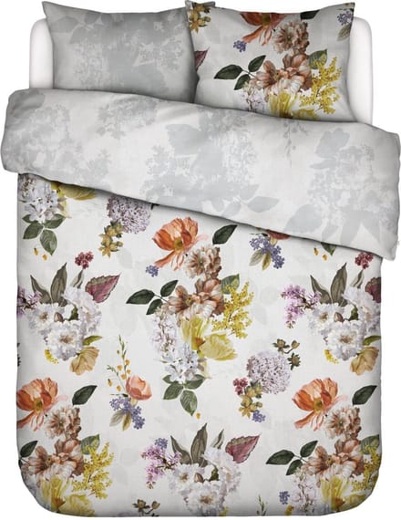 ESSENZA Lana Dekbedovertrek Wit - Tweepersoons – 200x200/220 cm