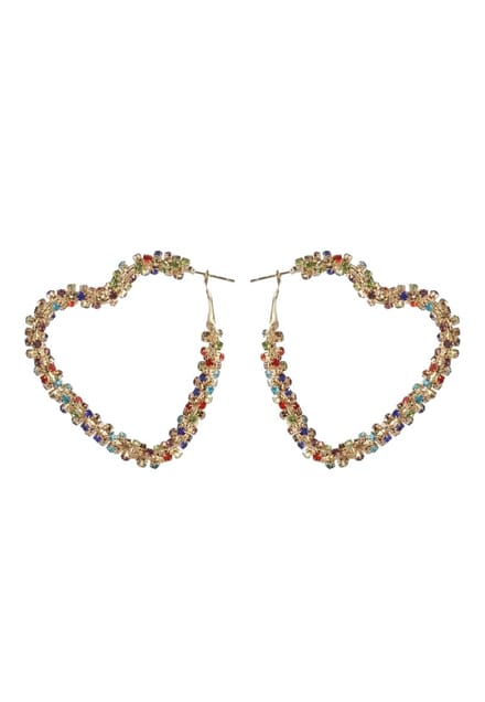 Margot Bardot Candy Heart Oorbellen Multicolor