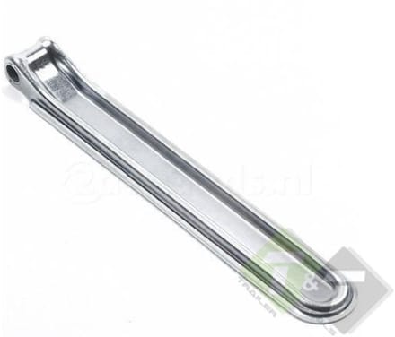 Klepscharnier 520mm x 55mm - aanhangerscharnier - schotscharnier verzinkt