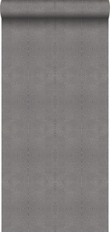 Origin Wallcoverings behang dierenhuidprint donkerbruin - 53 cm x 10.05 m - 347311