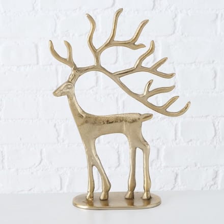 Boltze - Hert - Rendier - Trollah - Goud - 22x31cm