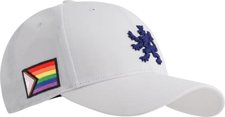 O.leo - Baseballpet - Wit - Blauwe Hollandse leeuw - Pride flag - Verstelbaar - Unisex