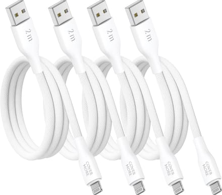 Kabel geschikt voor iPhone - Usb A naar Lightning kabel - Oplaadkabel - 2 meter - 4 stuks - Voordeelbundel