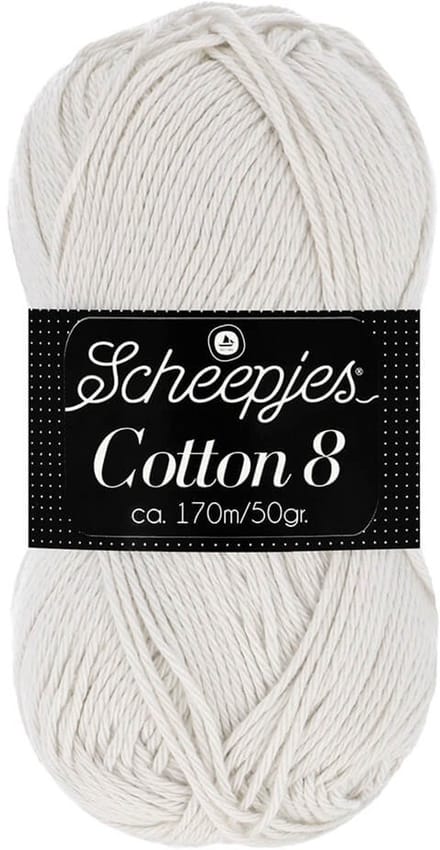 Scheepjes Cotton 8 50g - 700 Grijs