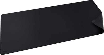 Trust Benya - XXL Bureaumat - 90x43 cm - PU-leer - Antislip Onderkant - Zwart