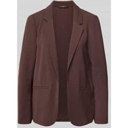 Blazer met aangezette strookzakken