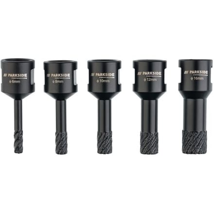 PARKSIDE PERFORMANCE Diamantboren (Boren ø 6,8,10,12,16 mm)