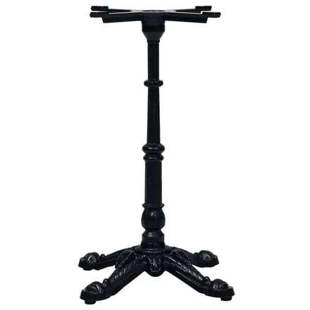 vidaXL - Bistrotafelpoot - 52x52x72 - cm - gietijzer - zwart