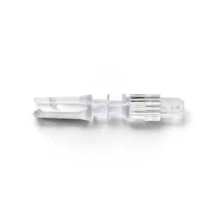 Lamelstift voor lamelrail - 2 stuks - transparant