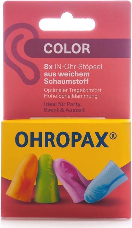 Kleurige Schuimrubberen Oordoppen voor Geluiddemping (16 stuks)