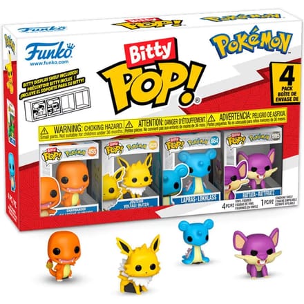 Funko! - Bitty POP 4PK Pokemon Charmander - Figuur