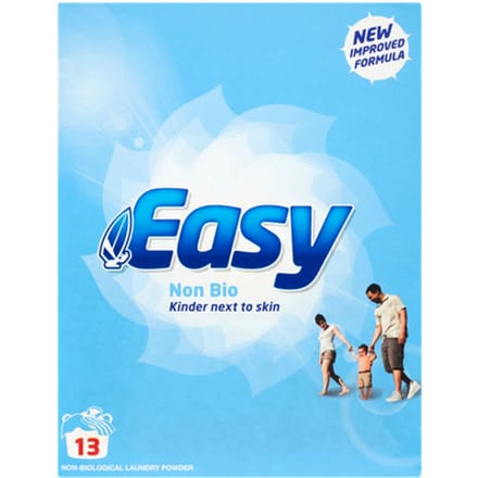 Easy Non Bio Kinder Next To Skin Laundry Detergent Powder - 884 g