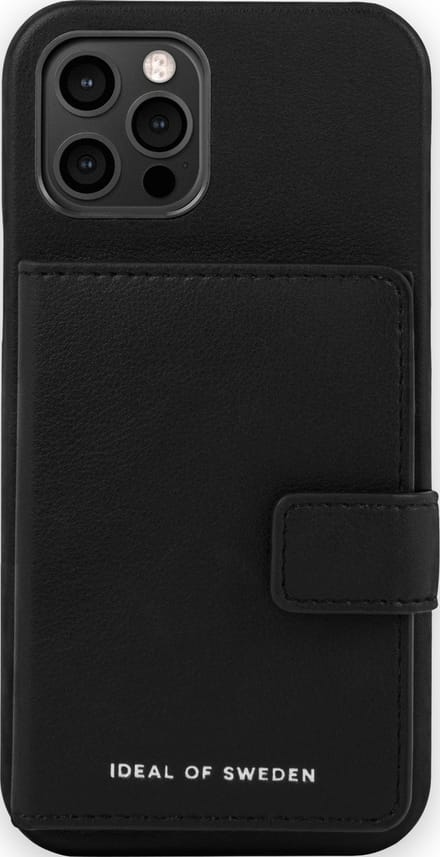 iDeal Of Sweden Statement Case iPhone 12/12 Pro Intense Black - Card Pocket