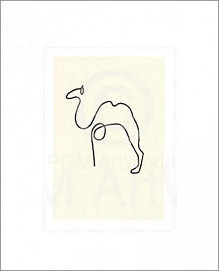 Kunstdruk Pablo Picasso - Le Chameau 50x60cm