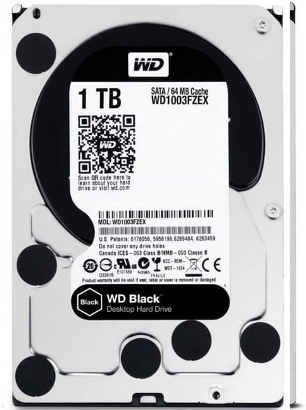 Snelle Interne Harde Schijf 1TB Desktop PC - 7200rpm SATA 6Gb/s