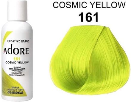 Semi Permanent Hair Color 161 - Cosmic Yellow