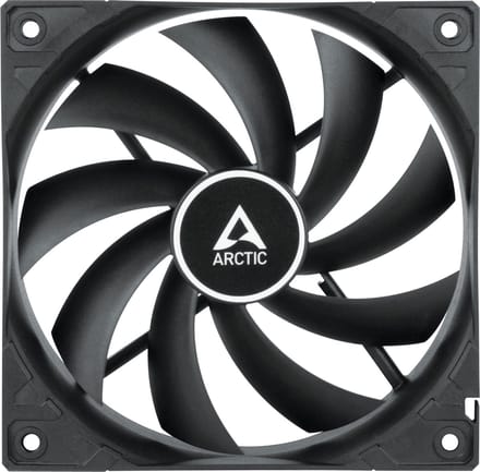 Arctic F12 PWM PST (Zwart) - Case ventilator - 120mm - Black - 23 dBA