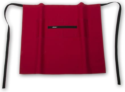 Schort Prof. Bistro, 4 zakken, 105x85 cm, rood