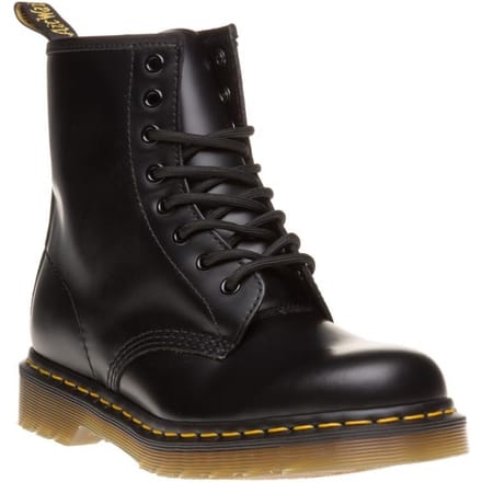 Dr. Martens 1460 Botte à lacets en cuir lisse Noir Baskets unisexes 11822006 38 black