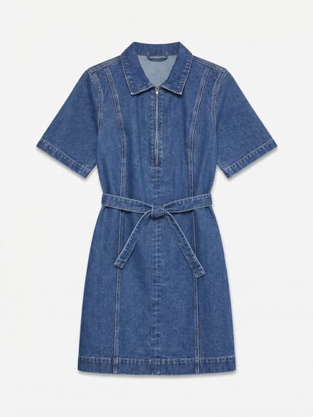 Vero Moda Denim jurk VMLOUISE Korte jurk