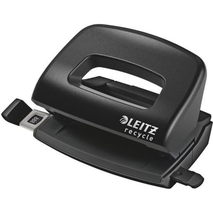 Leitz NeXXt Recycle Mini Perforator - Perforeert tot 10 Vel - Zwart