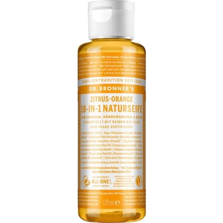 Dr. Bronner's Zeep 18-in-1 natuurlijke zeep Vloeibare Dames 120 ml