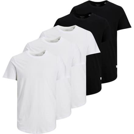 Jack & Jones Noa Crew T-Shirts Heren (5-pack)