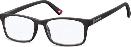 Montana Leesbril Blauwlichtfilter Zwart Sterkte +1,00 (blfbox73)