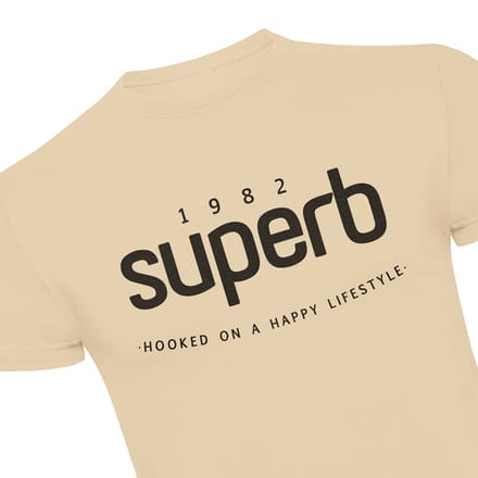 ICON TEE heren t-shirt met korte mouwen en ronde hals