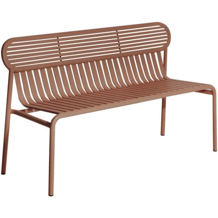 Petite Friture Week-End Bank - terracotta