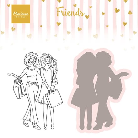 Marianne Design Clear Stempel Friends