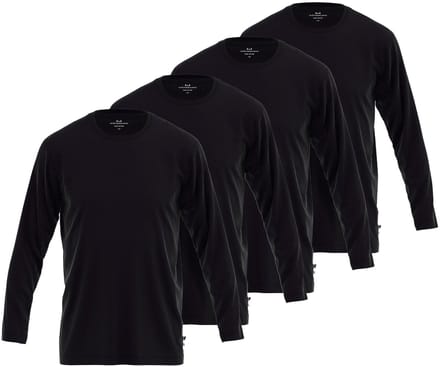 GÖTZBURG T-shirt Langarmshirt 4P Verpakking van 4