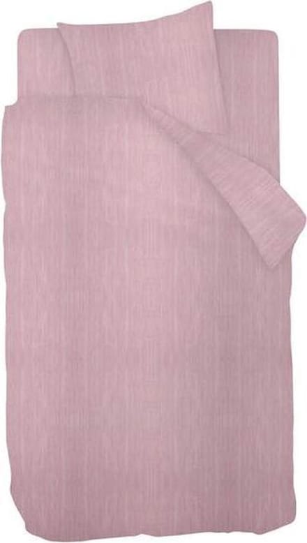 Snoozing Brigitte - Dekbedovertrek - Eenpersoons - 140x200/220 cm + 1 kussensloop 60x70 cm - Pink