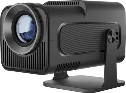 Beamer - 2024 Model - WiFi 6 Mini Beamer- Ultieme Draagbare Beamer - Projector - 4K - 390 ANSI 1080p Native Resolutie - Android - Apple