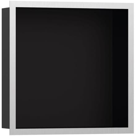 Hansgrohe XtraStoris Individual wall niche installation box with design frame 30 x 10 x 30 cm 56098800