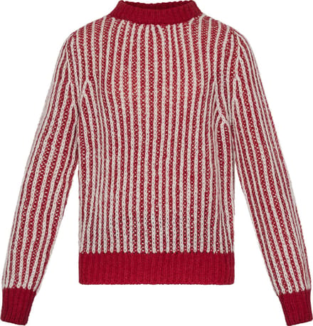 SISTERS POINT Libar-pu - Dames trui - Ruby/Cream - Maat S