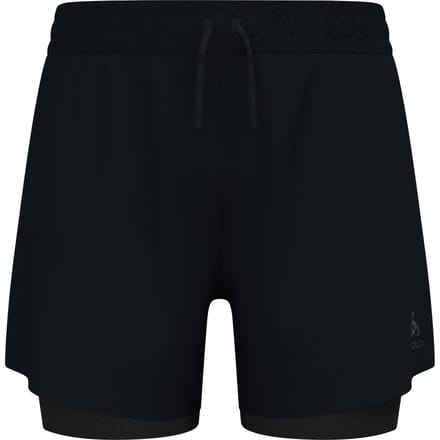 Odlo Zeroweight 5in 2in1 Hardloopshorts Heren-zwart
