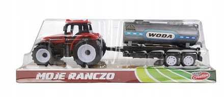 Mega Creative Boerderij Tractor met Aanhanger - Speelgoed voor Kinderen