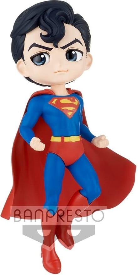 DC Comics Q Posket Mini Figure Superman Ver. A 15 cm