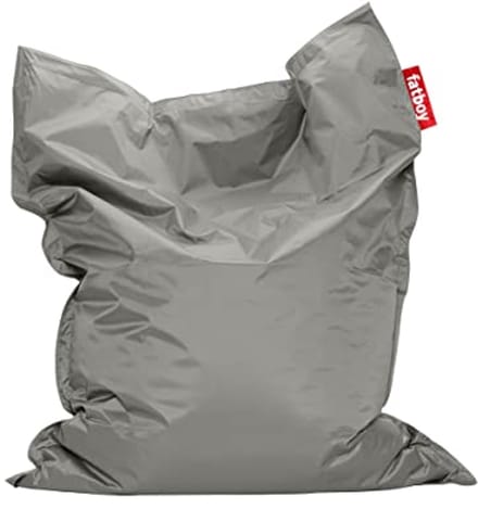 Original Silver Nylon Zitzak - Klassieke Indoor Zitzak 180 x 140 cm