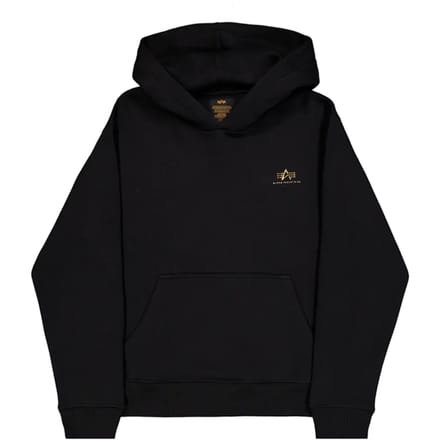 Hoodie met klein logo Alpha Industries Basic TPU