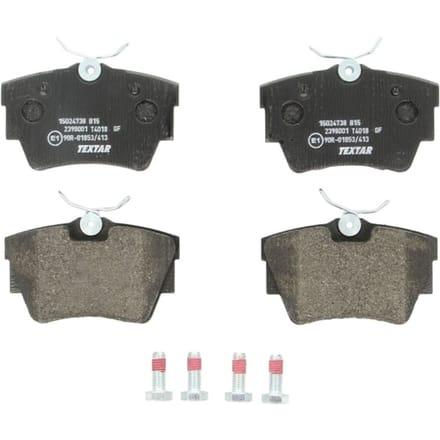 Remblokset TEXTAR 2398001, achter