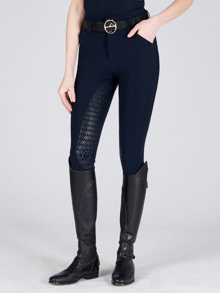 Vestrum Molveno TK Full Grip Rijbroek Dames M Navy