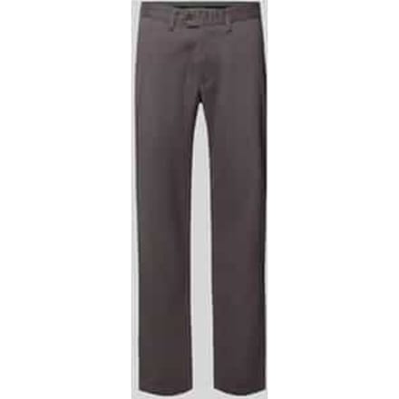 Regular fit chino met Franse steekzakken
