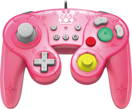 Hori Nintendo Switch Controller - Smash Bros Gamepad - Officieel Gelicenseerd - Princess Peach