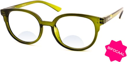 Leesbril Vista Bonita Nova Bifocaal-Army Green-+2.00