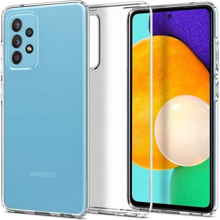 Spigen Liquid Crystal Backcover geschikt voor Samsung Galaxy A72 hoesje - Transparant
