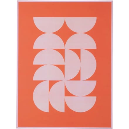 Wanddecoratie Present Time Geometric