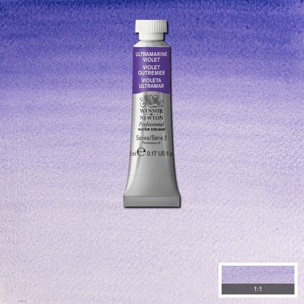 Watercolor paint W&N 5ml – 672 Ultramarine Violet