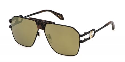 Just Cavalli SJC094 Nero lucido 61/12/140 UNISEX Zonnebrillen
